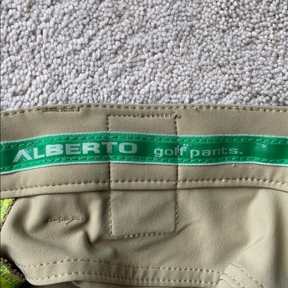 Alberto khaki golf pants - Picture 4 of 11